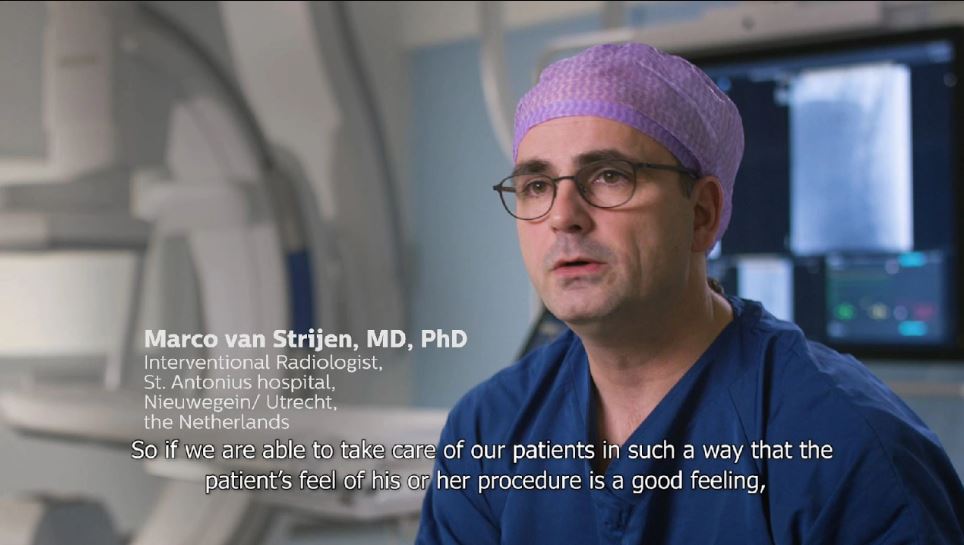 Video explaining how St. Antonius hospital optimized interventional lab performance with Philips Azurion.