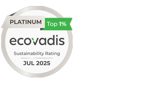 Platinum Medal EcoVadis July 2025 
