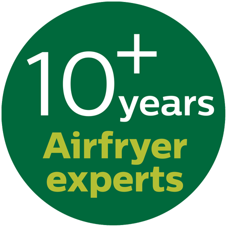 أكثر من 10 سنوات من عمل خبراء Airfryer